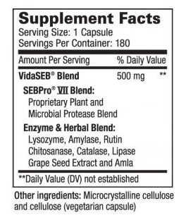 Vida-Defense Ingredients